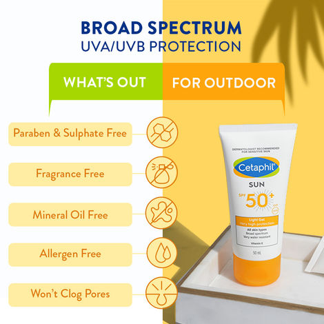 Cetaphil Sun SPF 50+ Light Gel