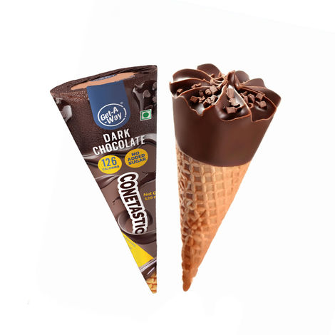 Get-A-Way Dark Chocolate Ice Cream Cone