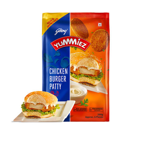 Godrej Yummiez Chicken Burger Patty