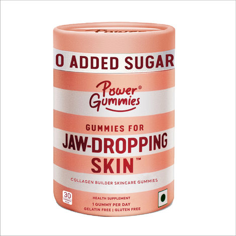 Power Gummies Jaw-Dropping Skin Gummies