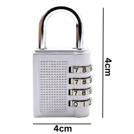 Se7en Number Combination Padlock - Resettable | Large