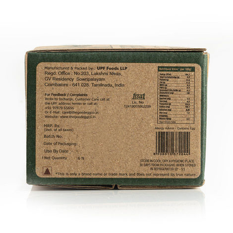 The Good Egg Co. Cage Free Eggs, 6 Pieces - Portein Rich, Veg Feed, Infertile