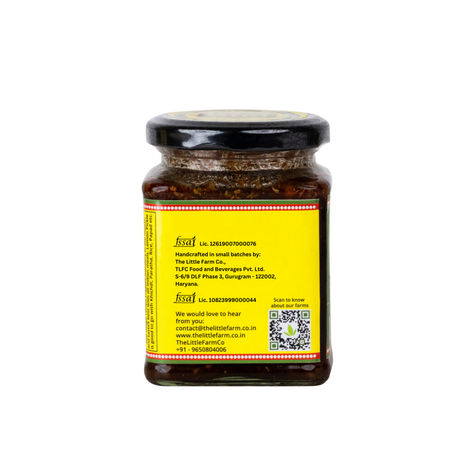 The Little Farm Co. Lemon Khatta Meetha Pickle | Achaar | Oil Free