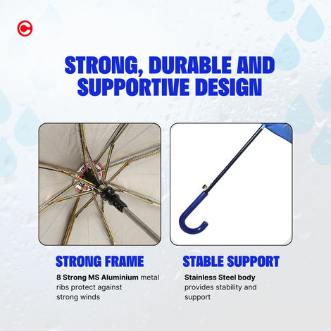 Citizen Kids School Umbrella | 2 Fold | 19 Inch | Avengers Printed