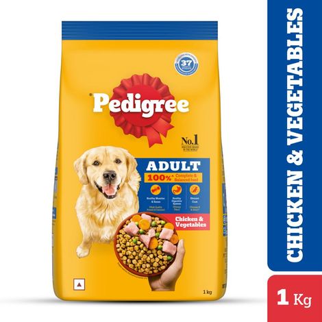 Pedigree Adult Chicken & Vegetables Dry Dog Food