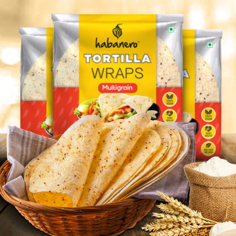 Habanero Multigrain Tortilla Wraps