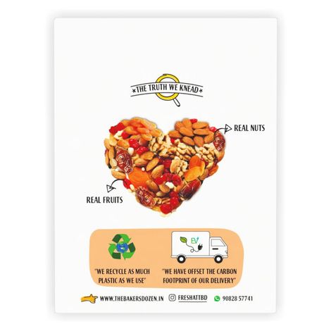 The Baker's Dozen Fruit & Nut cake