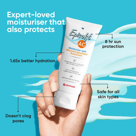 Glenmark Episoft Ac Moisturizer With Sunscreen SPF 30+