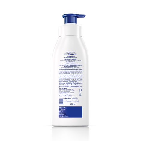 NIVEA Express Hydration Body Lotion|Sea Minerals & Deep Moisture Serum|Non Greasy
