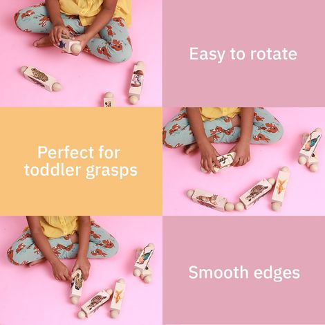 Ariro Toys Rotating Puzzle - Amphibians