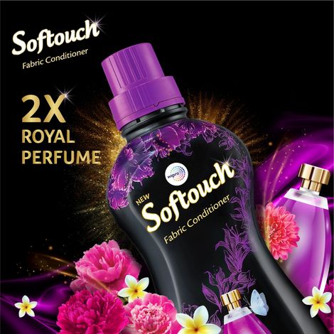 Wipro Softouch Royal Perfume Fabric Conditioner (Purple)