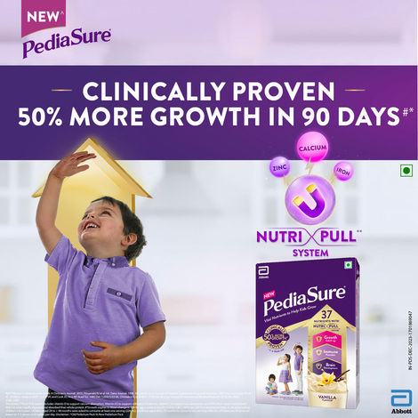 PediaSure Scientifically Designed Vanilla Drink Mix| For 2 - 6 years Kids