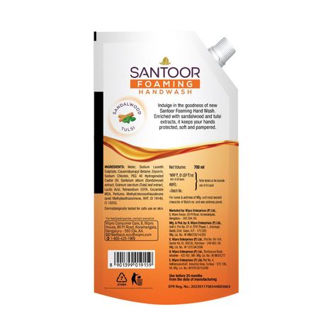 Santoor Foaming Handwash