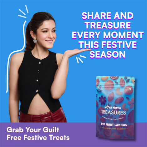 Nova Nova Dry Fruit Date Laddus
