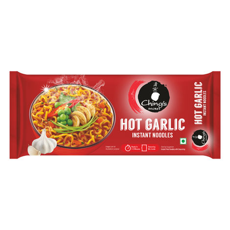 Ching's Secret Hot Garlic Instant Noodles Pouch