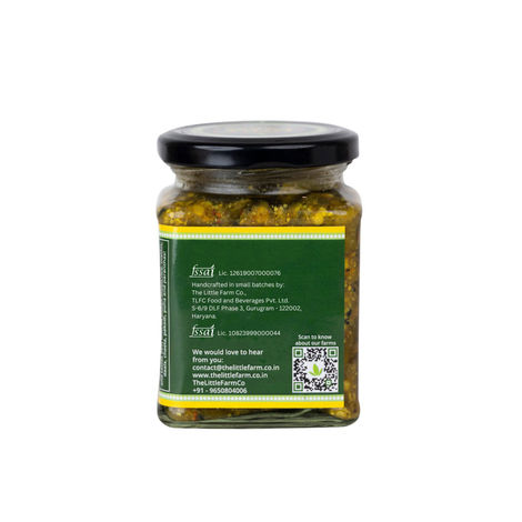 The Little Farm Co. Green Chilli Pickle Achaar | No Added Preservatives