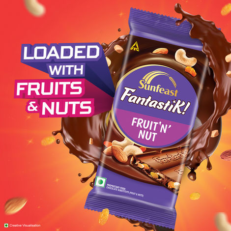 Sunfeast Fantastik Fruit n Nut, Chocolaty Bar