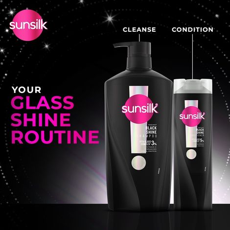 Sunsilk Radiant Black Shine Shampoo