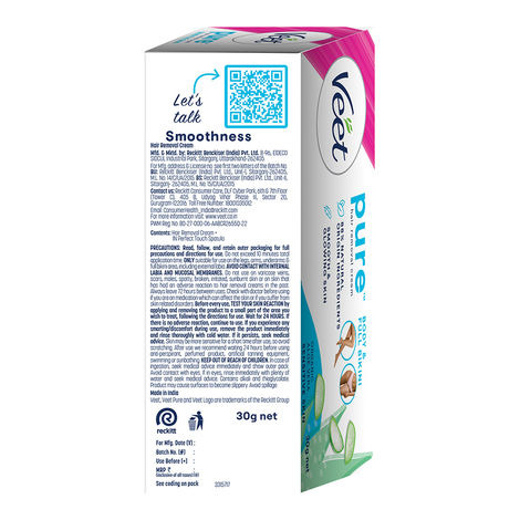 Veet Pure Hair Removal Cream Sensitive Skin