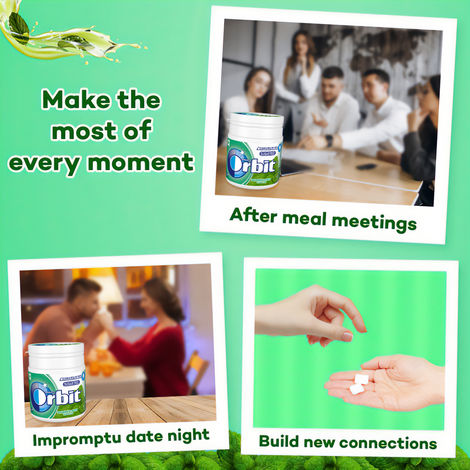 Orbit Sugar-Free Spearmint Chewing Gum Pot