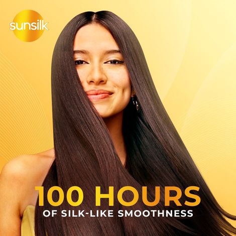 Sunsilk Flowy Silk Smooth Shampoo With Egg Protein Almond Oil & Vitamin C