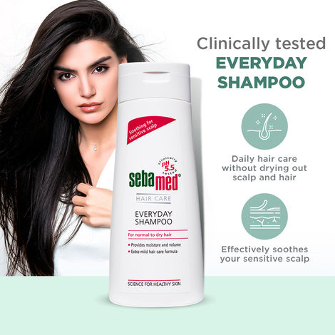 Sebamed Everyday Shampoo | pH 5.5 | Soothing for sensitive scalp