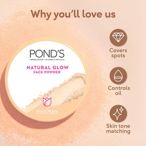 Pond's Natural Glow Face Powder Bb Glow