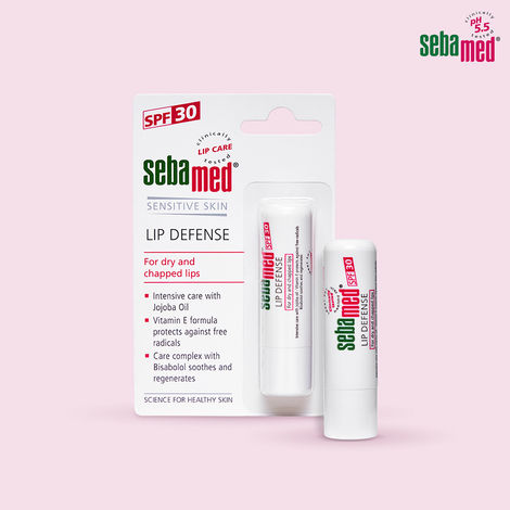 Sebamed Lip Defense | SPF 30 + Vit E, Jojoba Oil, Chamomile