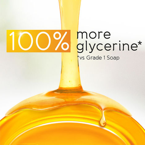 Pears Moisturising Bathing Bar Soap With Glycerine Pure & Gentle - For Golden Glow - (125G X 8)