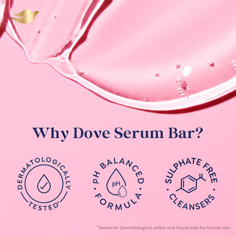 Dove Pink Rosa Beauty Bar - Soft Smooth Moisturised Skin