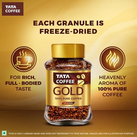 Tata Coffee Gold 100% Pure Instant Coffee