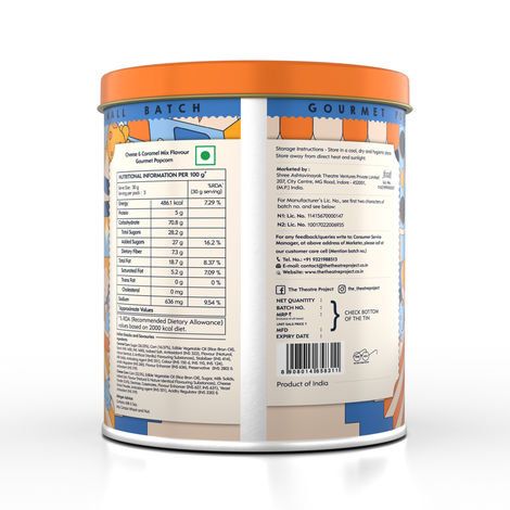 The Theatre Project Popcorn Tins - Cheese And Caramel Mix