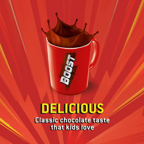 Boost Chocolate Malt Based Food Drink Mix | For 5+ years Kids