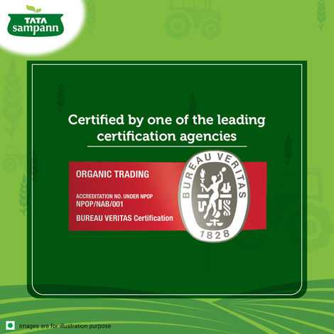 Tata Sampann Organic Unpolished Toor Dal (Arhar Dal)