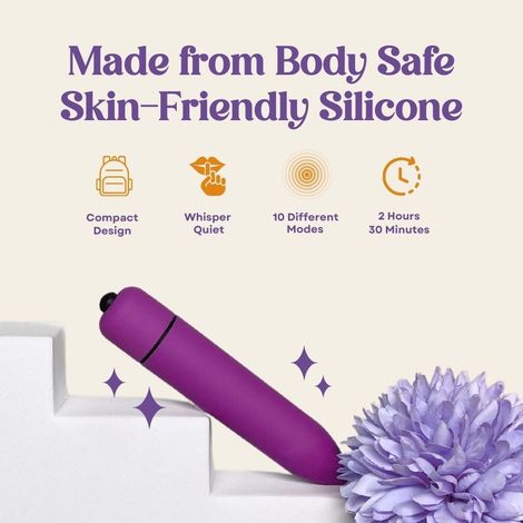 Boldedge Ripple Mini Bullet Personal Mssager - Magenta