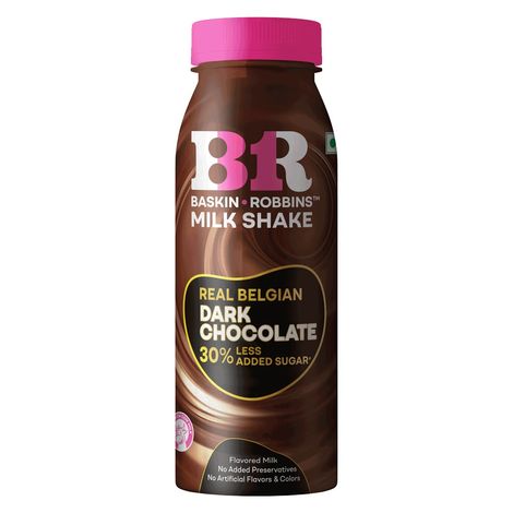 Baskin Robbins Dark Chocolate Milkshake