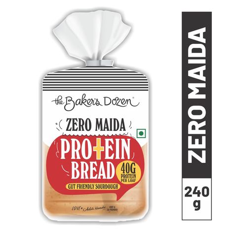 The Baker's Dozen Zero Maida Protein Bread