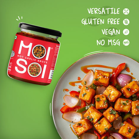 Moi Soi Hot Garlic Sauce - For Stir Fry Marinade | Spread & Dip