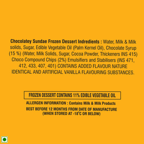 Dairy Day Sundae Chocolatey Ice Cream Tub