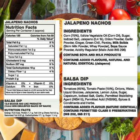 Cornitos Jalapeno Nachos and Salsa Dip Tray
