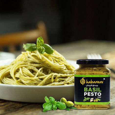 Habanero Basil Pesto Dip