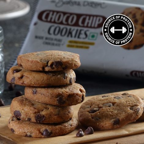 The Baker's Dozen Cookies Choco Chip Flavoured Biscuits Cookies | Palm Oil-free and Trans Fat-free