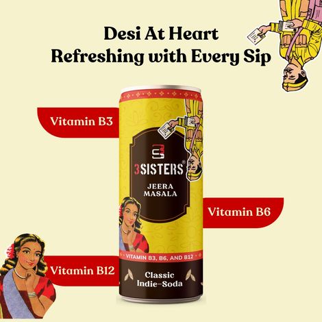 3 Sisters Jeera Masala Soda