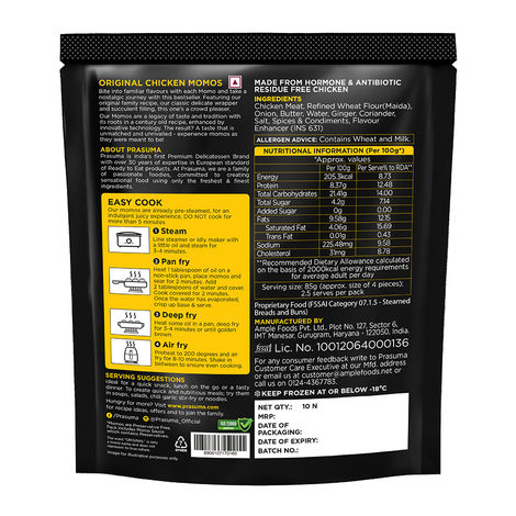 Prasuma Original Chicken Momos