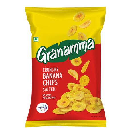 Granamma Banana Chips Salted - No Added Preservatives