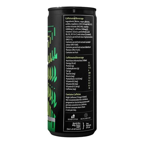 RIO Boom Energy Drink Can