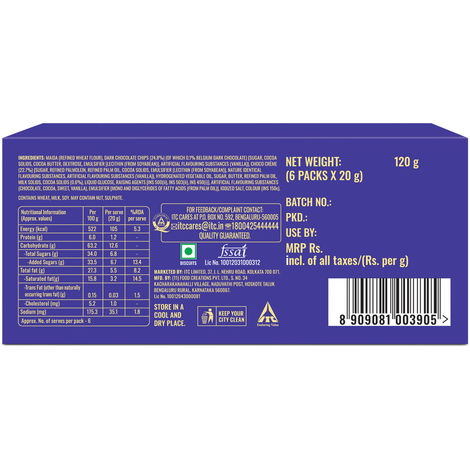 Sunfeast Baked Creations Rich Choco Chip Cookies