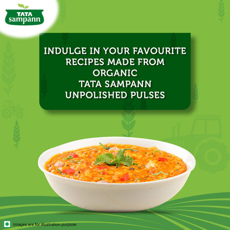 Tata Sampann Organic Unpolished Moong Dal