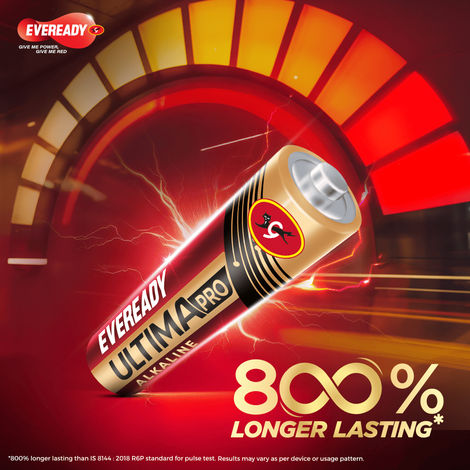 Eveready Ultima Pro Alkaline AA Battery|Pack of 6