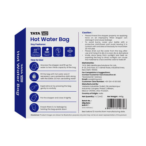 Tata 1mg Hot Water Bag